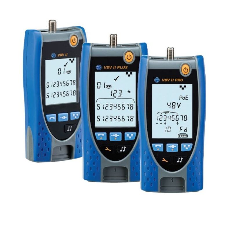 VDV II – Cable Verifier for Voice, Data and Video